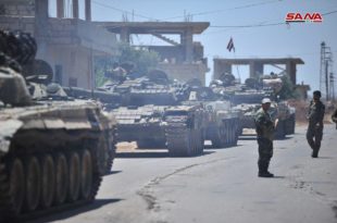 Сиријска армија на само два километра од границе са Јорданом (видео)