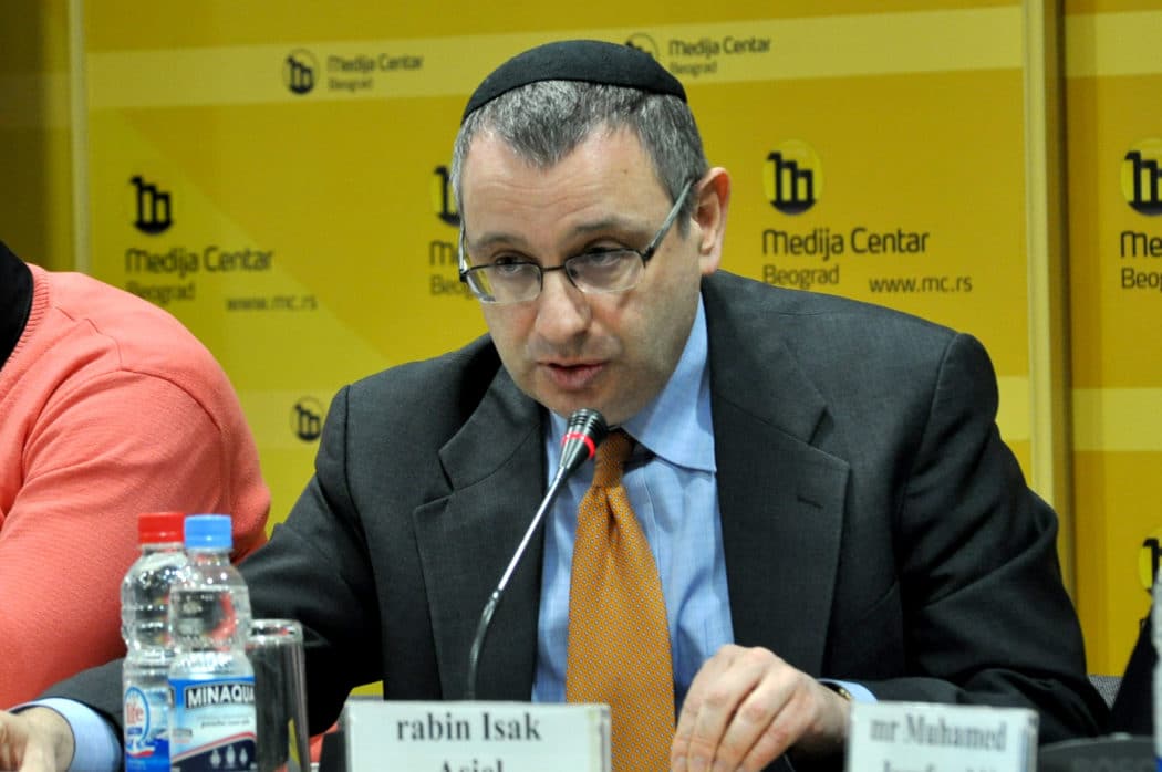 Рабин Исак Асиел: На мети притисака јер сам указао на корупцију у Јеврејској општини