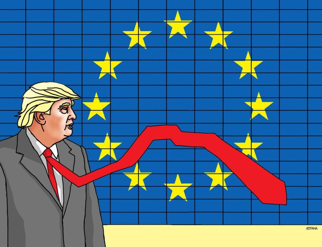 После америчких економских санкција, ЕУ извоз на најнижем нивоу у задњих пет година
