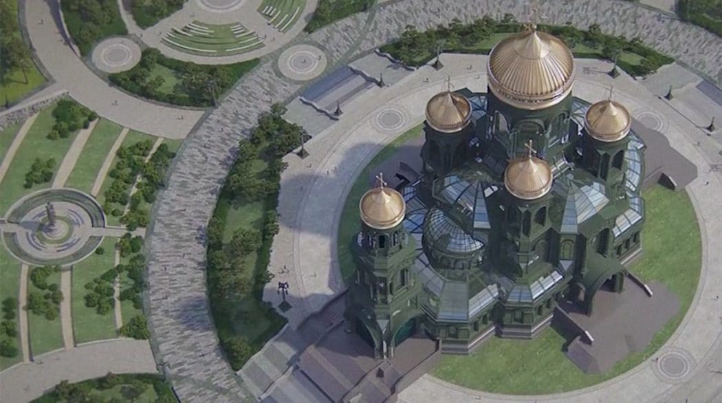 Оружане снаге Русије пред градњом свог главног православног храма високог 95 метара
