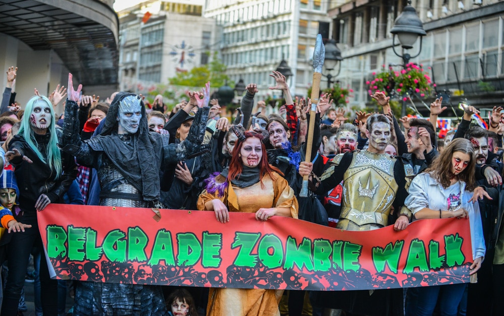 Болесници деци у Београду препоручују зомби шетњу?!