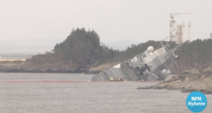 Још један инцидент на војним вежбама НАТО-а у Норвешкој: Фрегата ударила у танкер (видео)