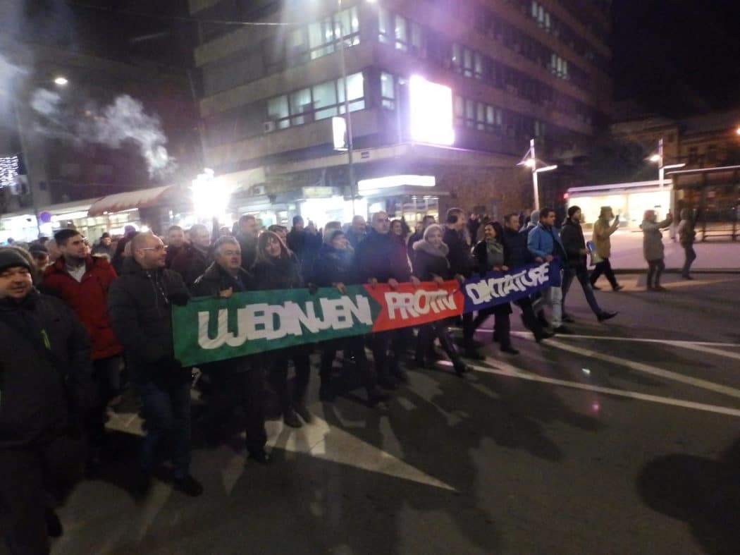 Крушевац: На улицама народ са опозицијом! (видео)
