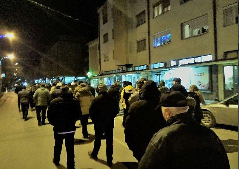 У Kуршумлији протести против локалне власти и режима Александра Вучића