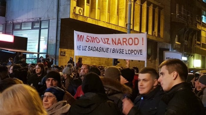 Београд: Почео четврти протест опозиције
