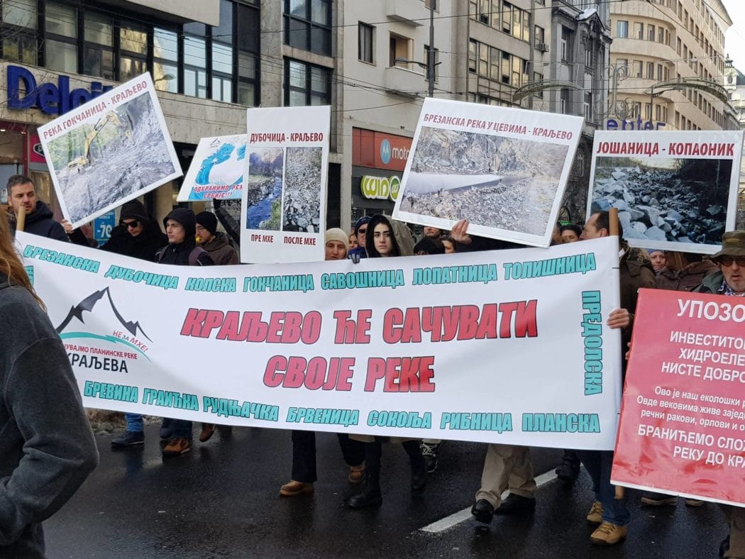 Одржан протест против изградње МХЕ у Србији: Штета по реке велика (видео)