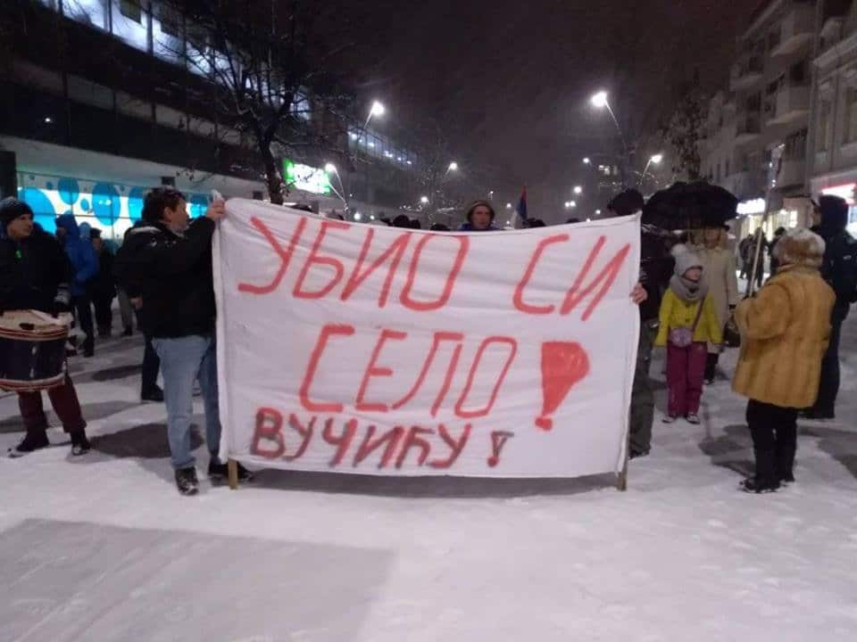 Осми пут заредом народ на улицама у центру Београда! (видео)