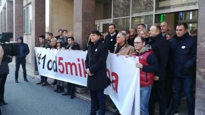 Бојкот опозиције у Скупштини Београда
