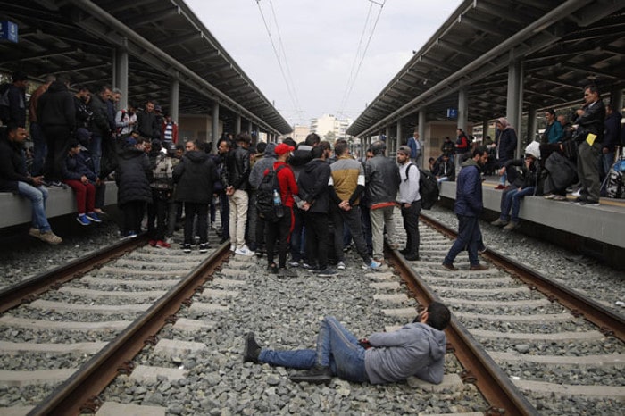 Атина: Мигранти протестују, железничке услуге суспендоване