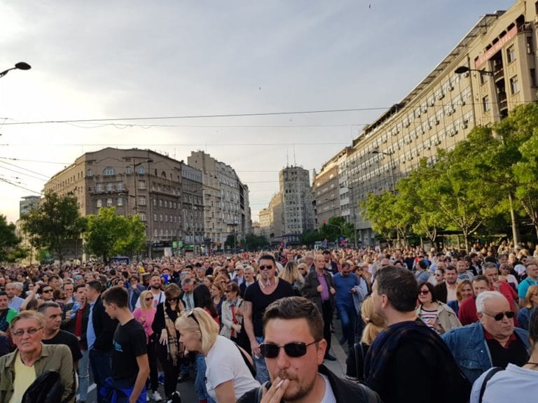 Протест „1 ОД 5 МИЛИОНА“ у Београду