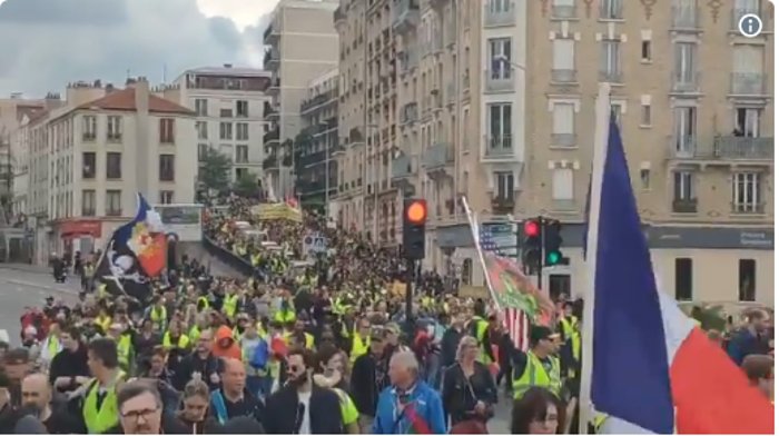 Француска: 27 недеља протеста "Жутих прслука" под тоталном медијском блокадом (видео)