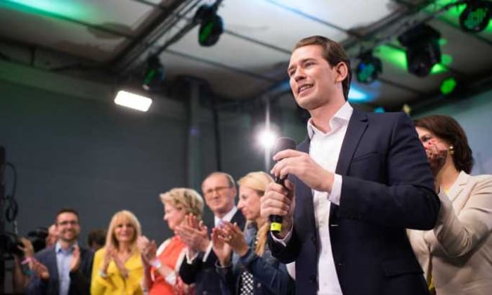 Апсолутна победа Kурца на изборима за ЕП у Аустрији