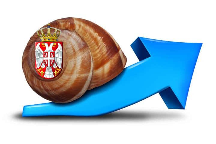 Деценија најспоријег раста Србије у региону