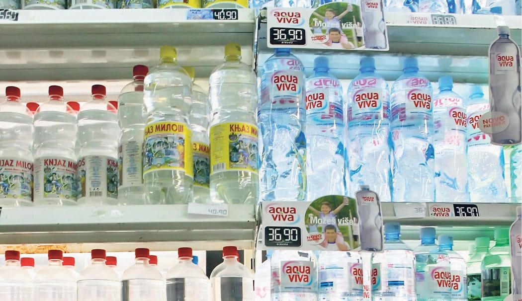 Половина тржишта српских вода у рукама „Пепсија” и „Кока-Коле”