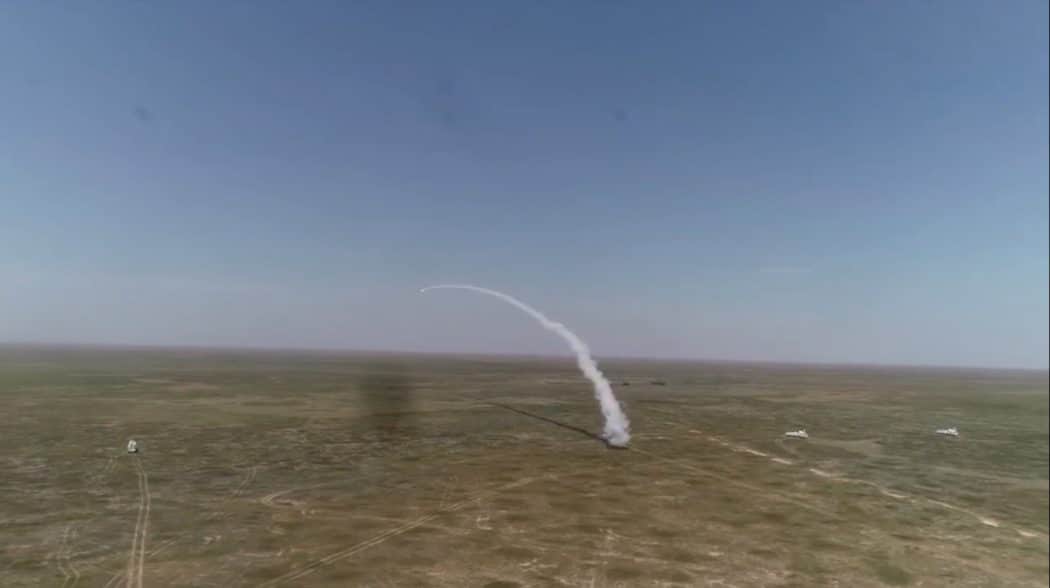 Бојево гађање из ПВО система "Тор-М2ДТ" (видео)