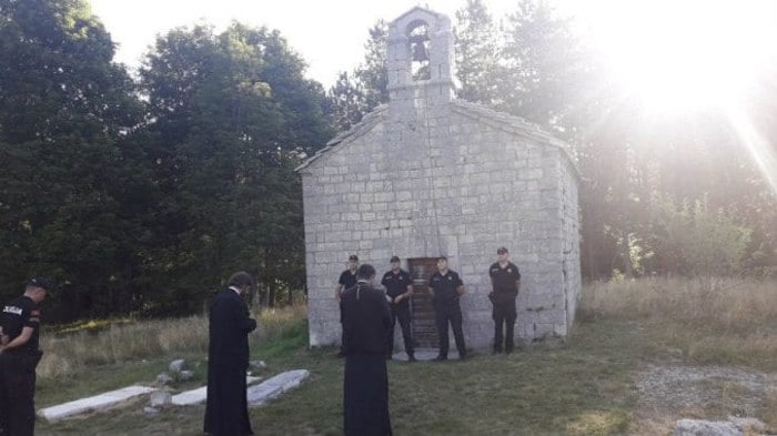 ЂАВО у Црној Гори забранио служење Свете Литургије у цркви на Ивановим коритима