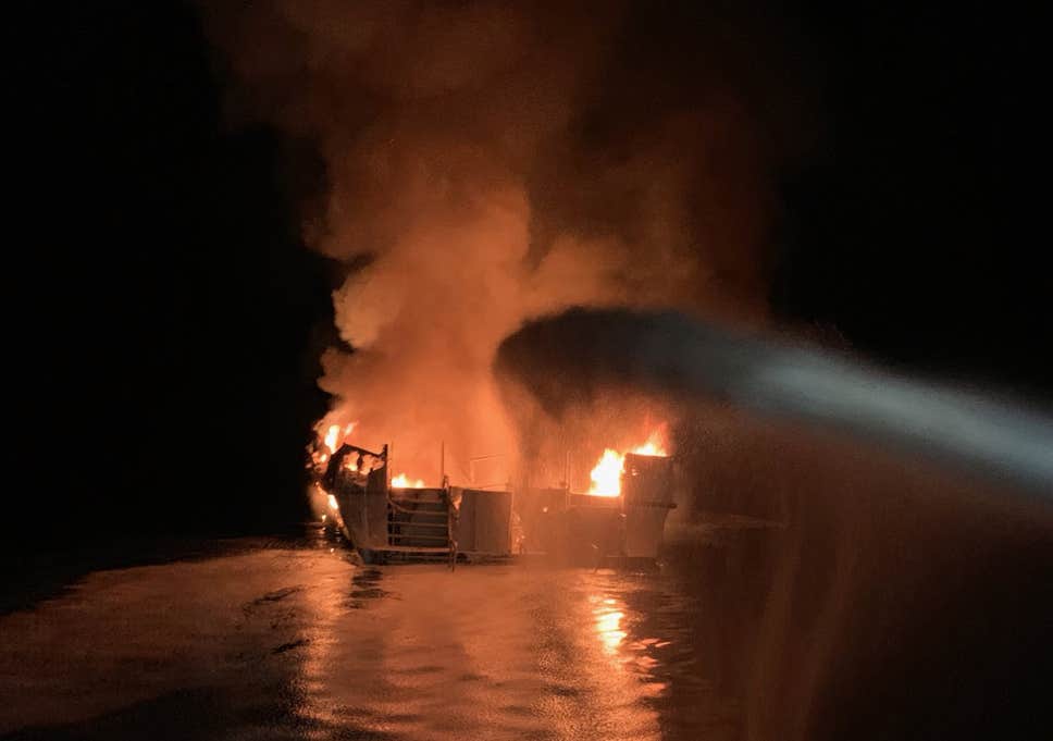 Пожар на броду испред обала Калифорније – 34 мртва
