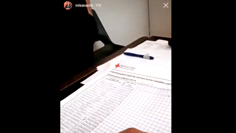 Миша Вацић имао приступ личним подацима грађана из базе Црвеног крста током изборне кампање у Медвеђи (видео)
