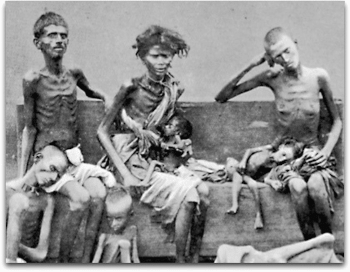 Како су Британци систематским изгладњивањем усмртили преко 60 милиона Индуса
