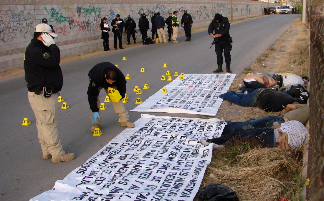 У Мексику прошле године 35.000 убистава