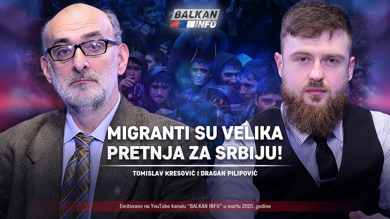 АKТУЕЛНО: Томислав Kресовић и Драган Пилиповић - Мигранти су велика претња за Србију! (видео)