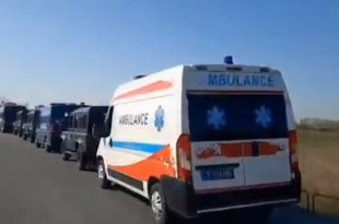 Масовна туча миграната у касарни у Обреновцу, интервенисале војска и полиција (видео)