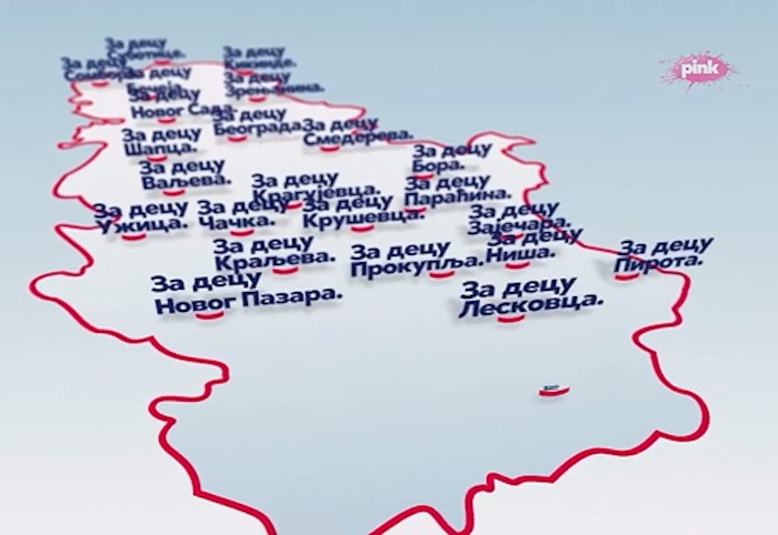 СНС представио нови предизборни спот “За нашу децу“ у којем су на мапи Србије изоставили Косово и Метохију
