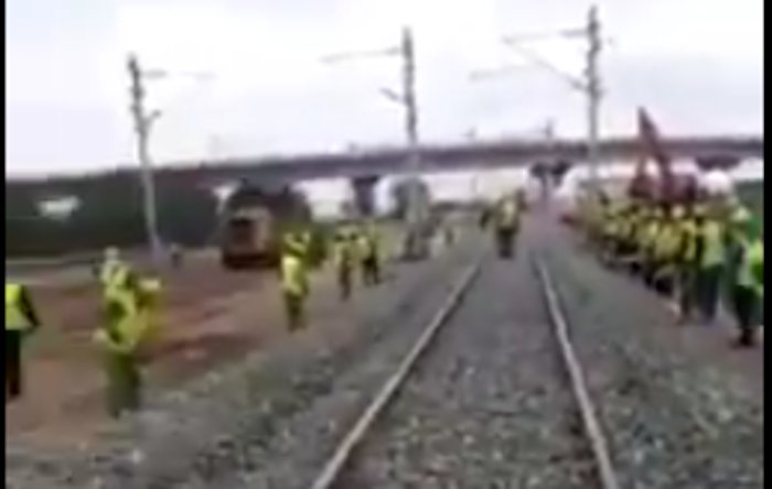 Погледајте како теку радови на изградњи брзе пруге Београд-Будимпешта (видео)