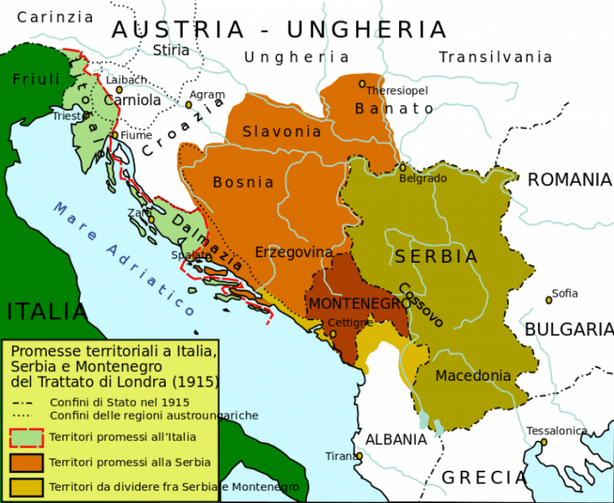 Силе Антанте хтеле Велику Србију, Пашић изабрао Југославију!?
