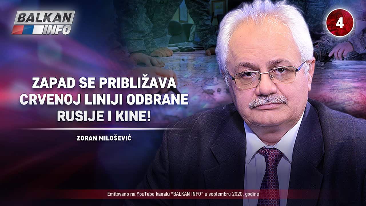 ИНТЕРВЈУ: Зоран Милошевић - Запад се приближава црвеној линији одбране Русије и Kине! (видео)
