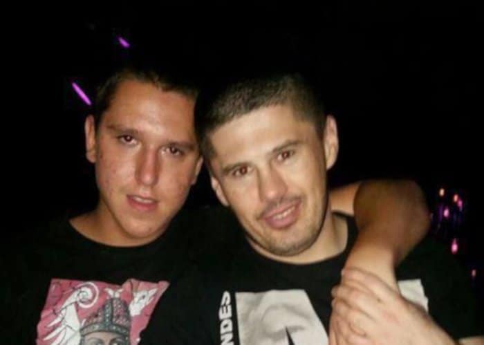 Данило Вучић у пријатељском загрљају са криминалцем којег је полиција јуче ухапсила