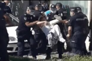 Полиција по налогу извршитеља избацила из куће породицу ратног хероја са Кошара (видео)