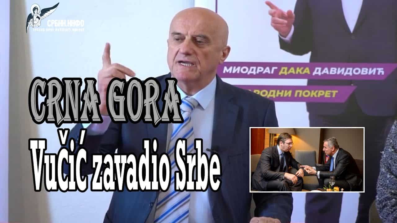Давидовић: Вучић стоји иза атентата на мене и владику Јоаникија! (видео)