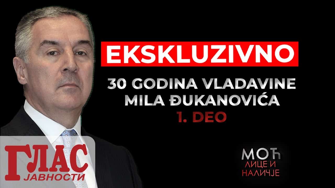 KРВ СУЗЕ И ЗНОЈ! 1. епизода серијала о 30 година апсолутне владавине Мила Ђукановића (видео)