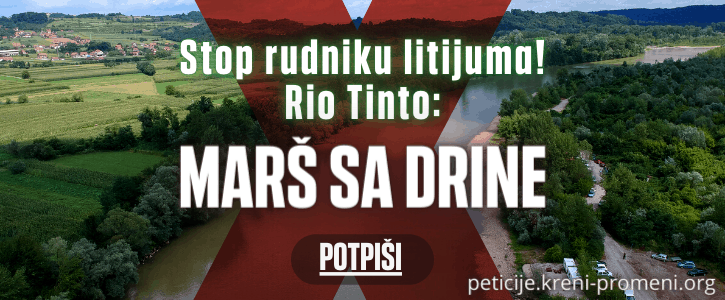Преко 100.000 људи потписало петицију против рудника Рио Тинта