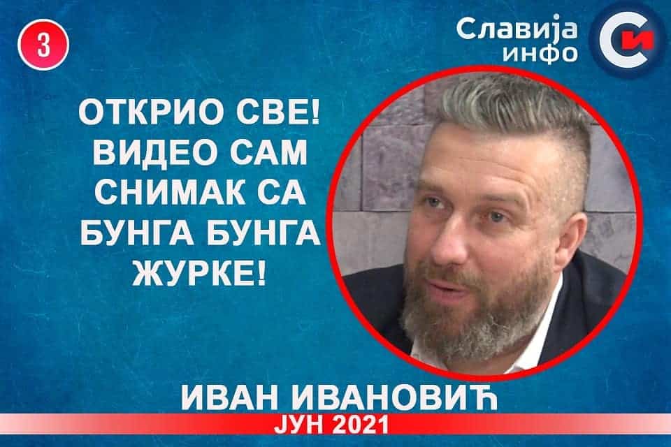 ИНТЕРВЈУ: Иван Ивановић - Открио све! Видео сам снимак са Бунга бунга журке! (видео)
