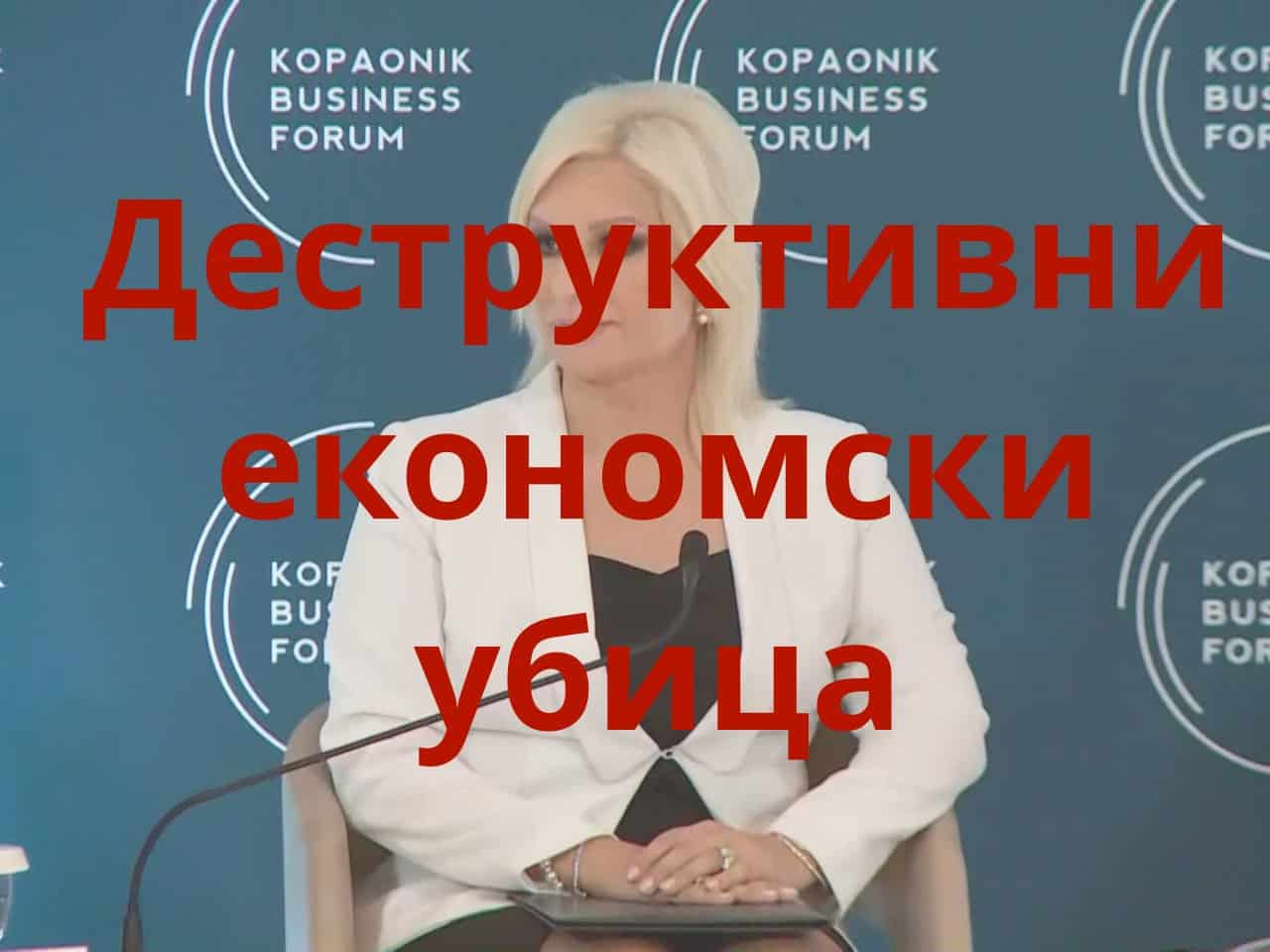 Зорана Михајловић: Очекујем да поскупи струја за грађане