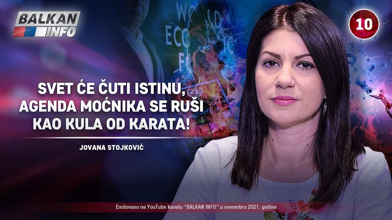 ИНТЕРВЈУ: Јована Стојковић - Свет ће чути истину, агенда се руши као кула од карата! (видео)
