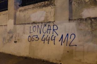 Широм Београда освануо број телефона Златибора Лончара!