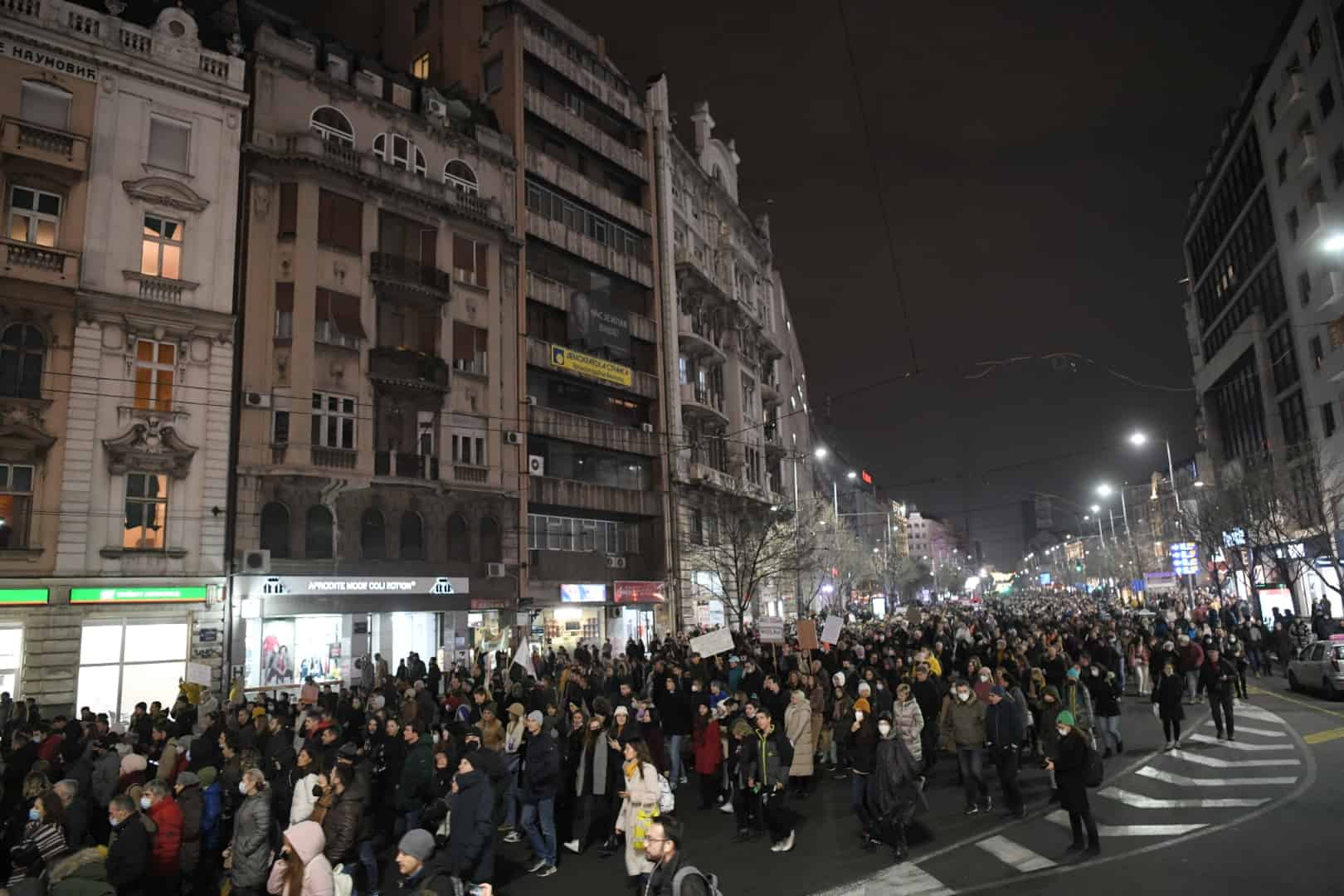 Београд: Одржан протест због доласка Рио Тинта у Србију и уништавање београдског Макиша (фото, видео)