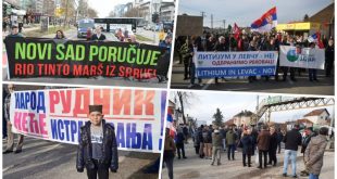 Србија у блокади: Колима на демонстранте, оборена жена у Прељини (видео)