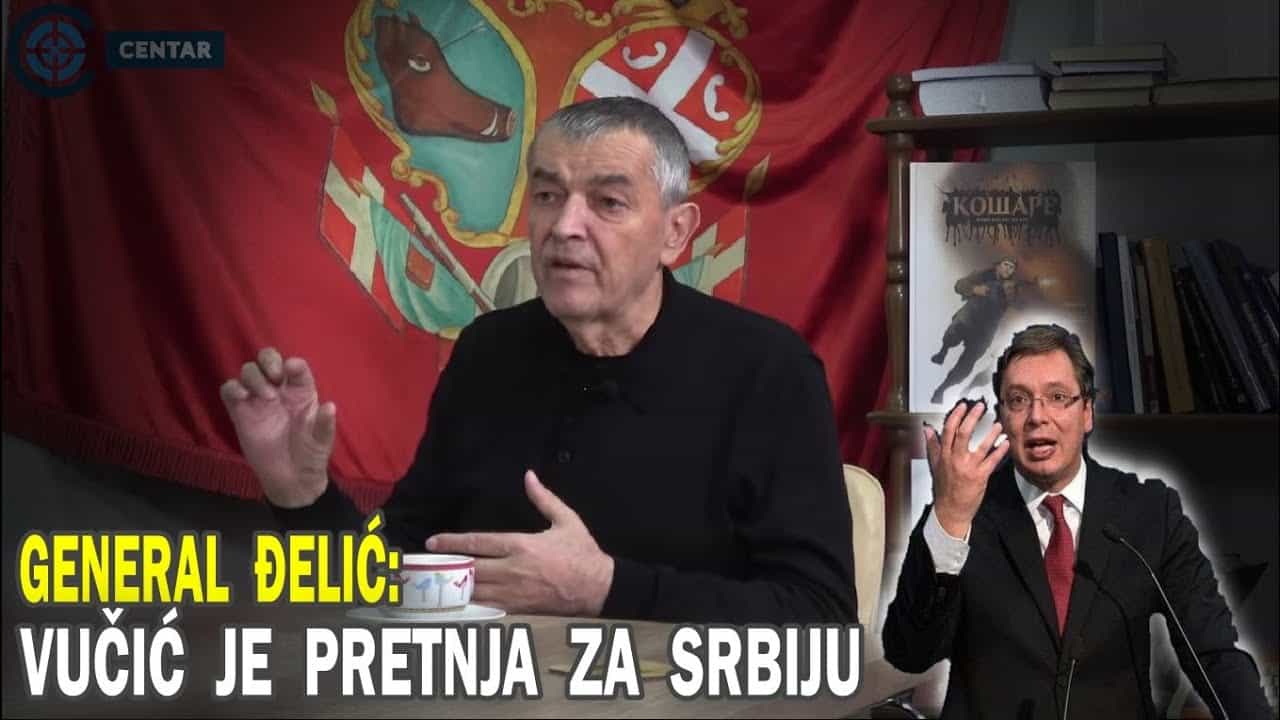 Генерал Делић Вучићу: Србија није твоја бабовина, иди у Јајинце, па Рио Тинту дај свој плац (видео)