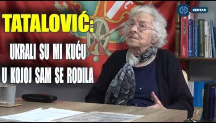Даринка Таталовић: Породица Зорана Ђинђића ми је отела кућу (видео)