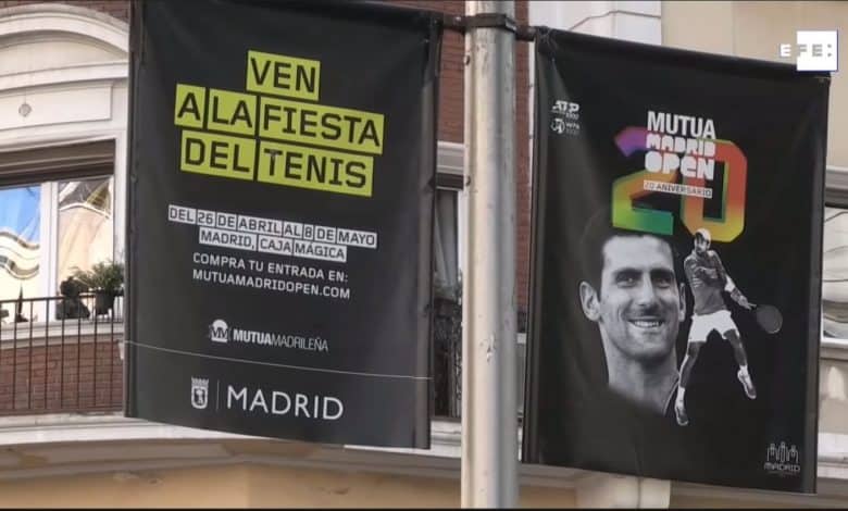 Viva España! Мадрид излепљен Новаковим сликама, навијачи одушевљени (видео)