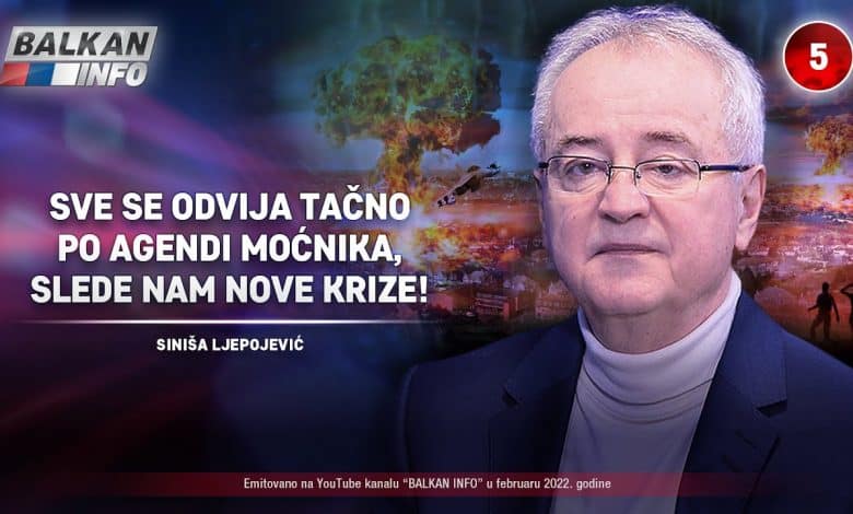 Синиша Љепојевић - Све се одвија тачно по агенди моћника, следе нове кризе! (видео)