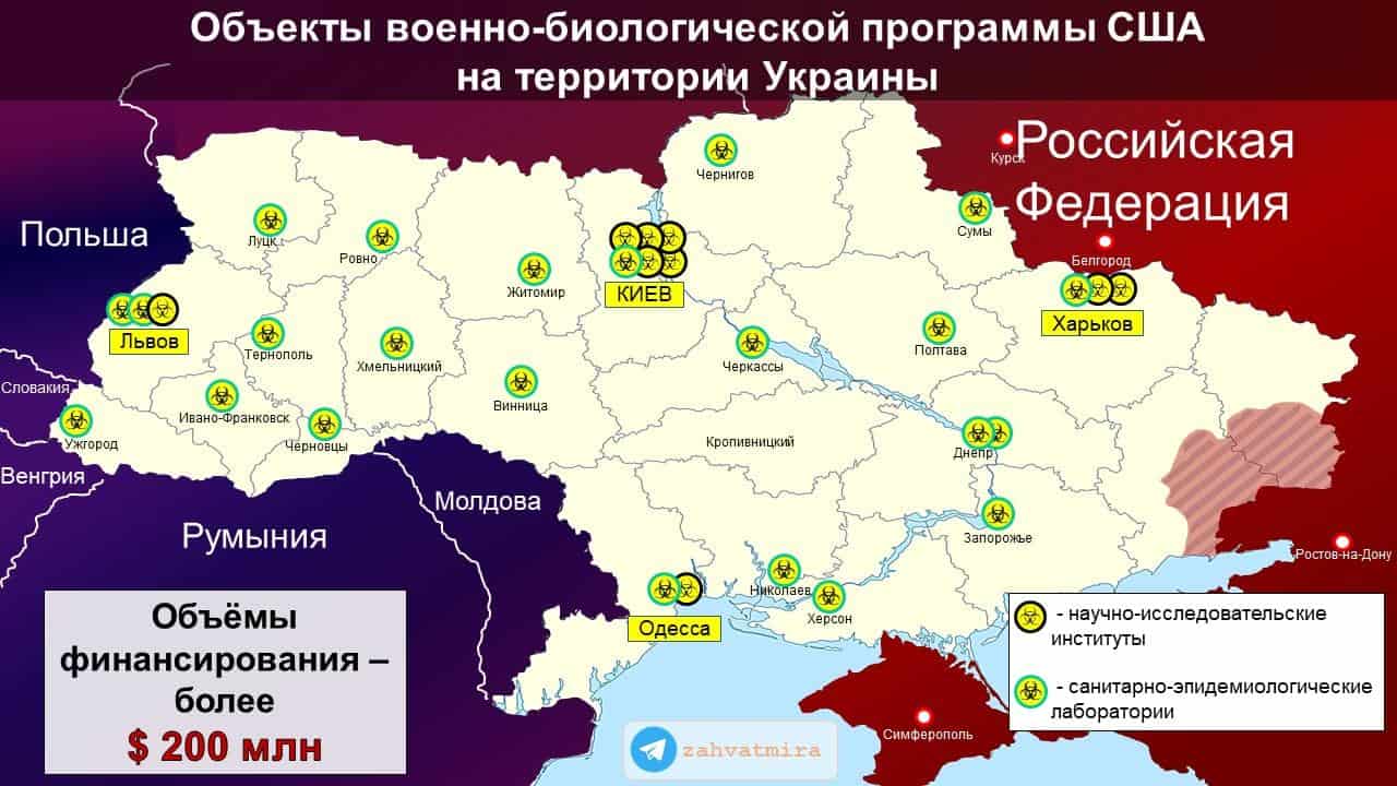СЗО све признао, препоручивали Украјини да уништи опасне патогене у биолабораторијама