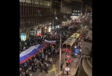 Београд: Срби масовно подржали Русију (видео)