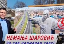 Месији Вучићу споменик у Маринковој бари висок 40 метара (видео)