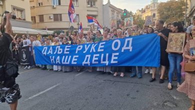 Одржана Литија против параде смртног греха - Владика Никанор се обратио народу! (видео)