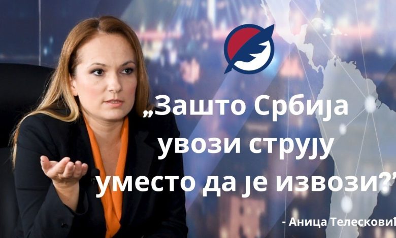 Аница Телесковић: Чека нас економска катастрофа ако будемо бирали између ЕУ и Русије (видео)